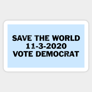 Save the world Sticker